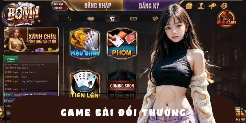 Game bài dân gian tại BOMWIN luôn được nhiều người săn lùng