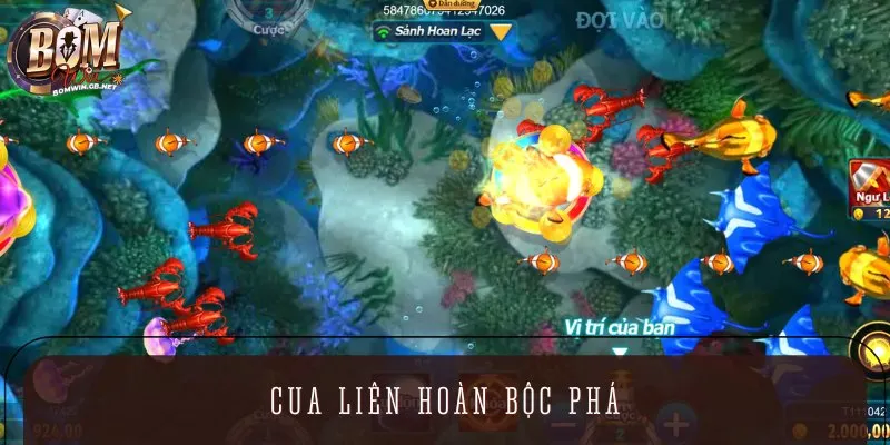 Cua liên hoàn bộc phá sẽ gây ra sát thương lớn cho sinh vật