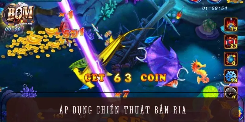 Chơi ria là mẹo bắn cá to hiệu quả mà tân binh không nên bỏ qua