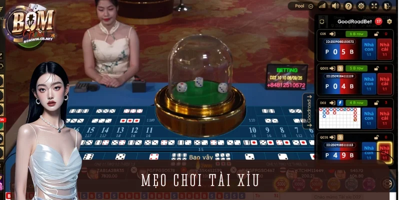 Mẹo Chơi Tài Xỉu BOMWIN Cực Đỉnh - Bí Quyết Thắng Đậm 95%