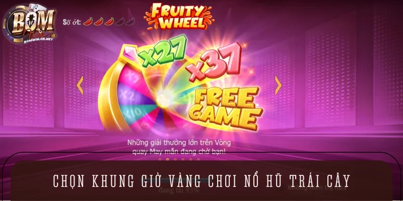 Chọn khung giờ đẹp để chơi là cách cao thủ thường áp dụng