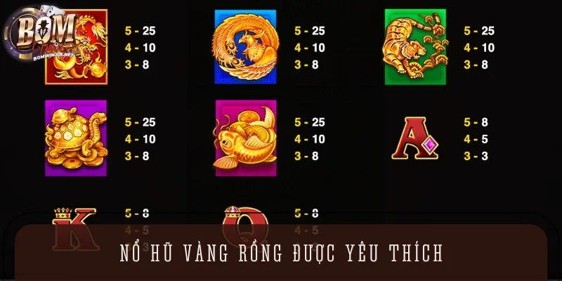 Scatter và Wild xuất hiện đều đặn kèm hệ số nhân