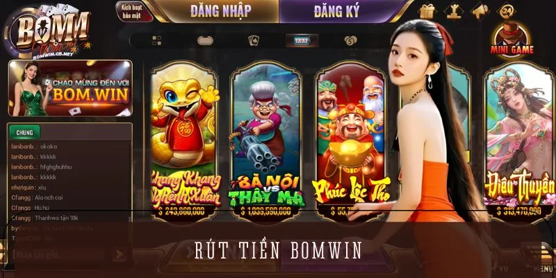 Rút Tiền BOMWIN – Quy Trình Nhanh Gọn, An Toàn Tuyệt Đối